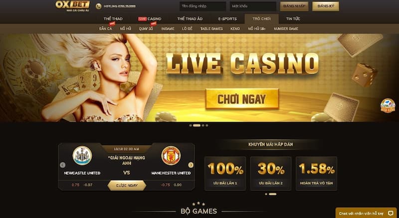 cá cược online oxbet 