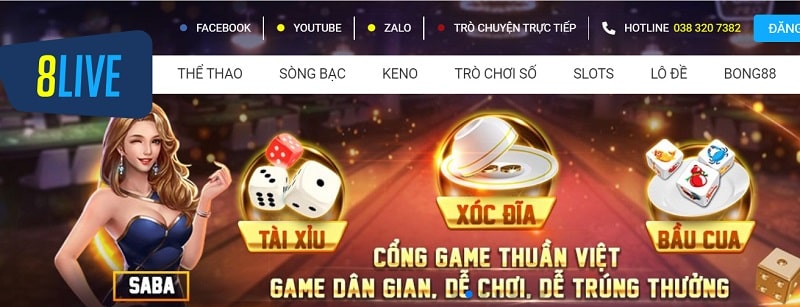 có nên chơi tại 8live 