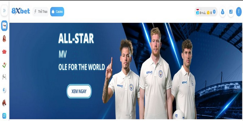 8XBET nhà cái cá cược bóng đá mạnh nhất hiện nay