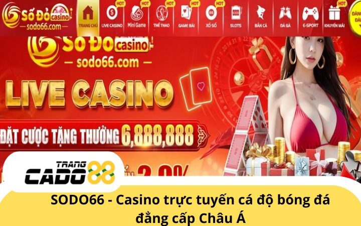 SODO66 - Trang cá độ bóng đá, Casino Online đẳng cấp Châu Á